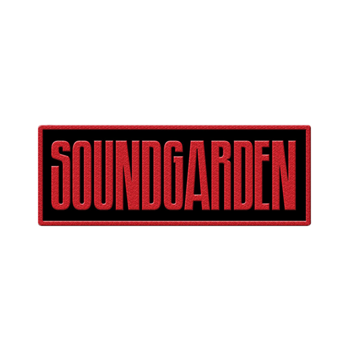 Soundgarden Type Logo Patch