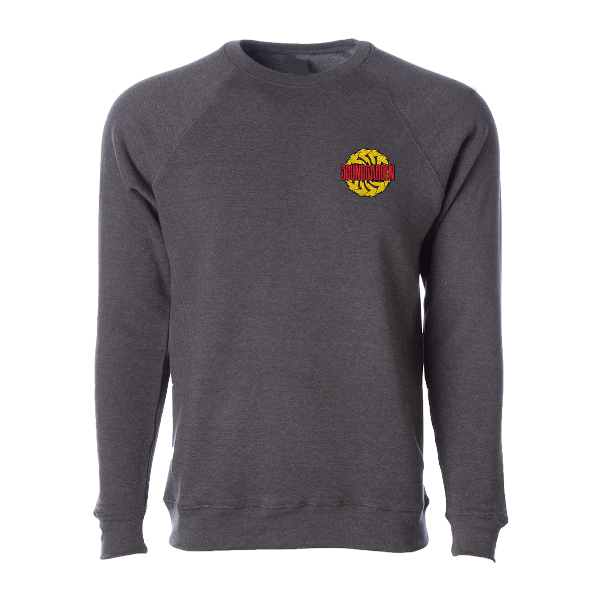 Sawblade Carbon Embroidered Crewneck Sweater