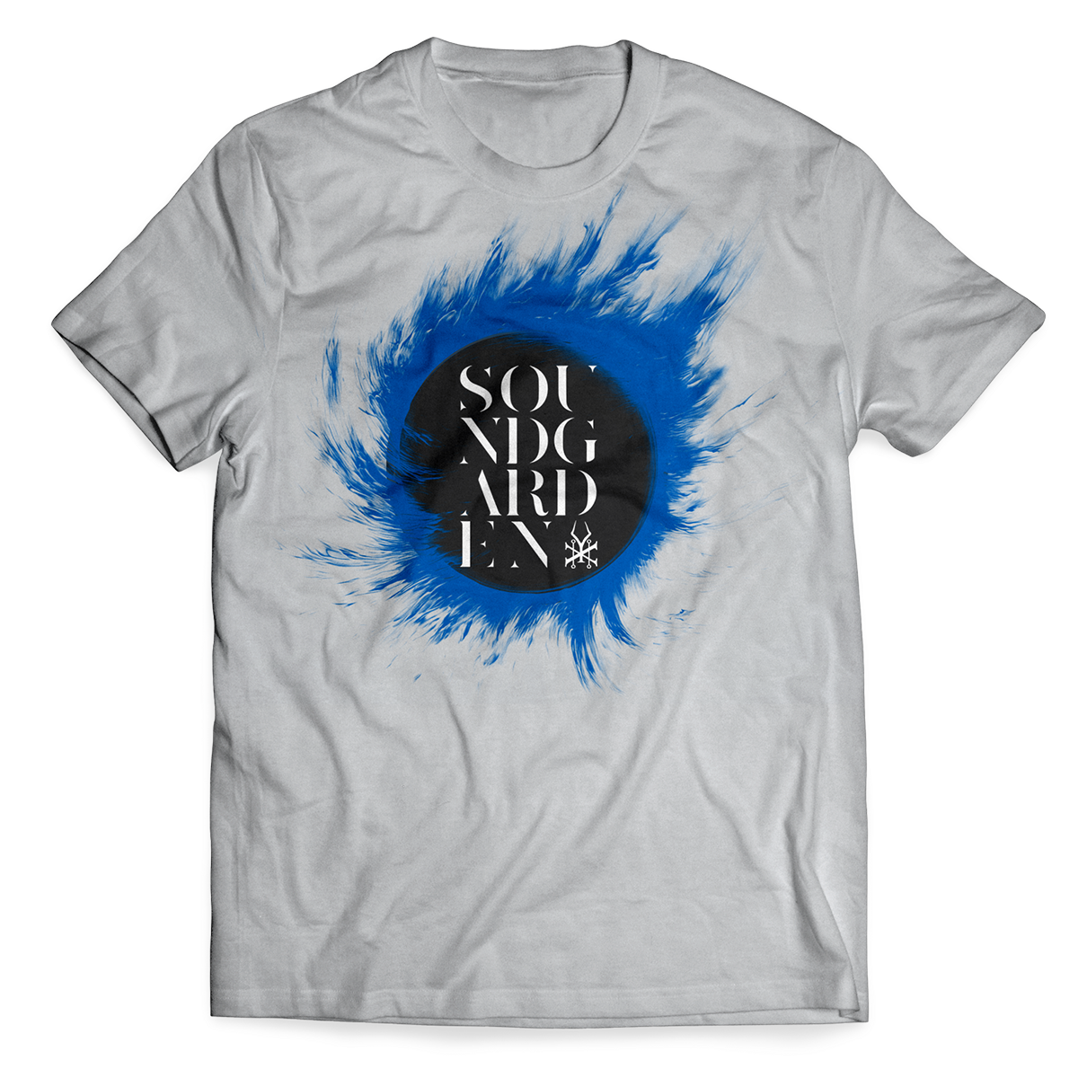 Soundgarden Radial Stacked Logo Tee - White