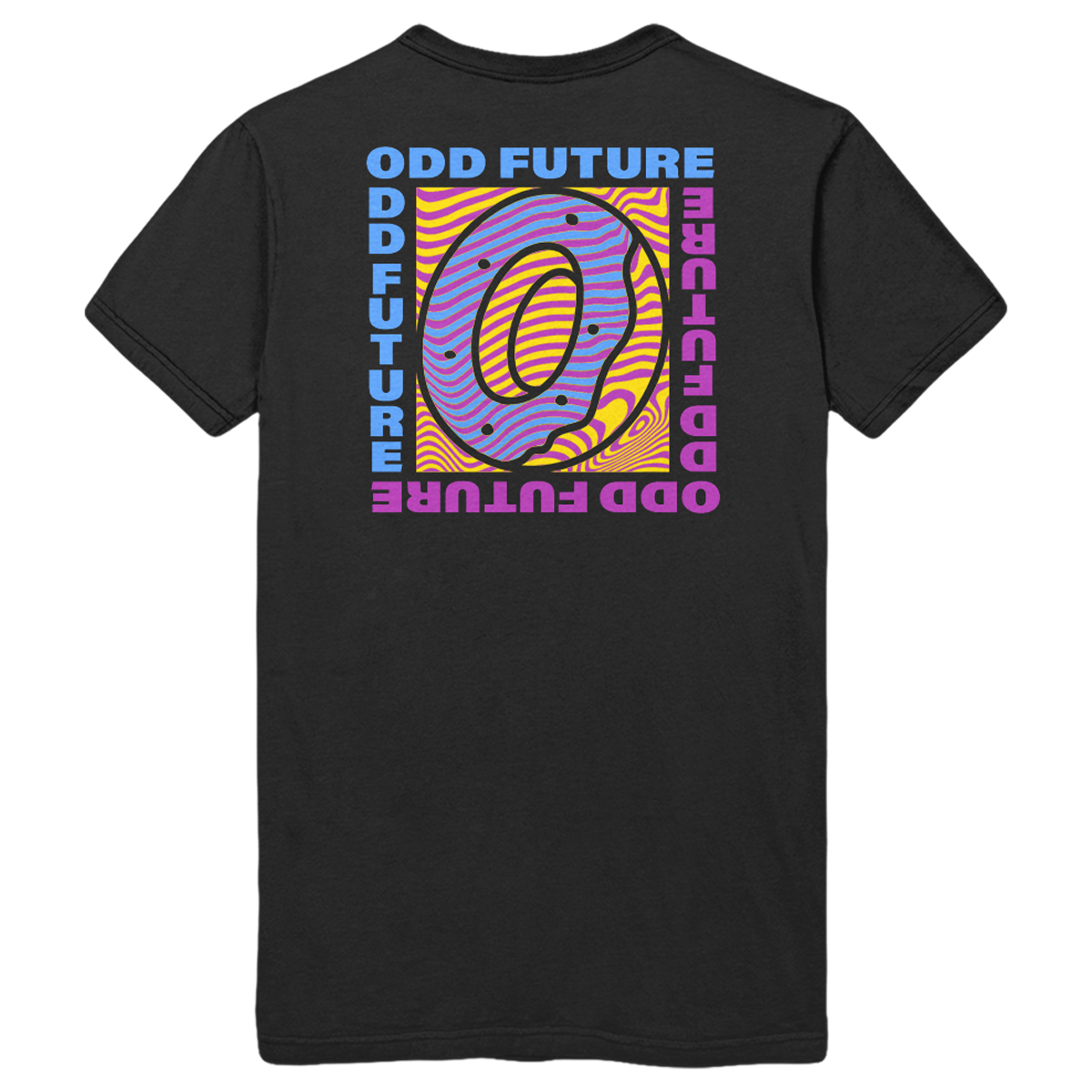 Trippy Box T-shirt - Black-Odd Future