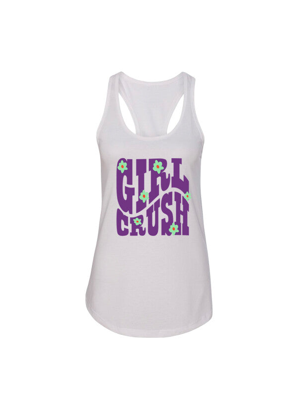 GIRL CRUSH RACERBACK TANK TOP