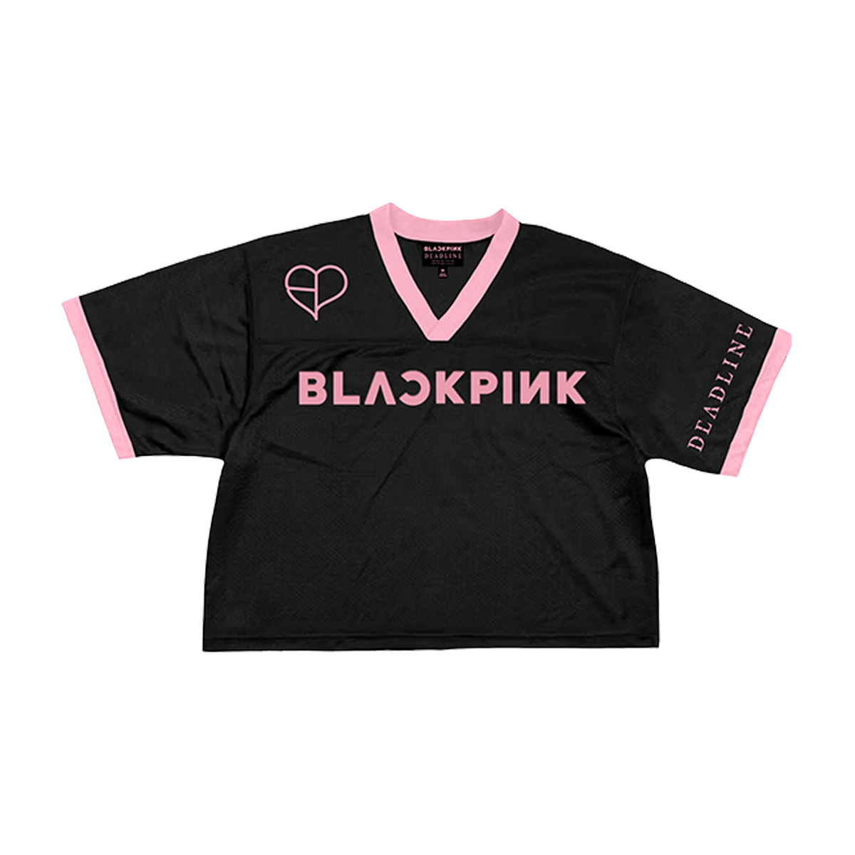 BLACKPINK Cropped Jersey Chicago Black