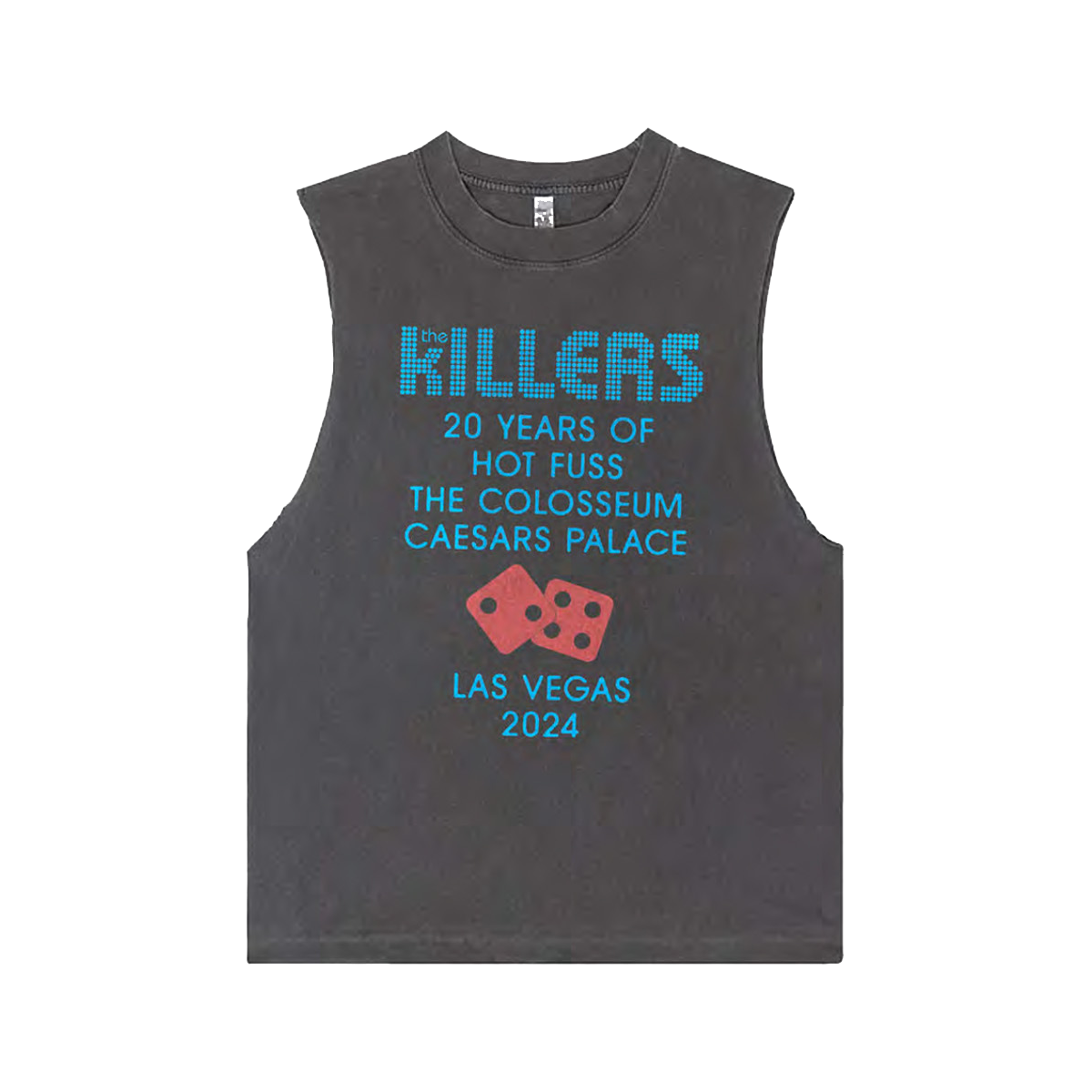 DICE SLEEVELESS T-SHIRT