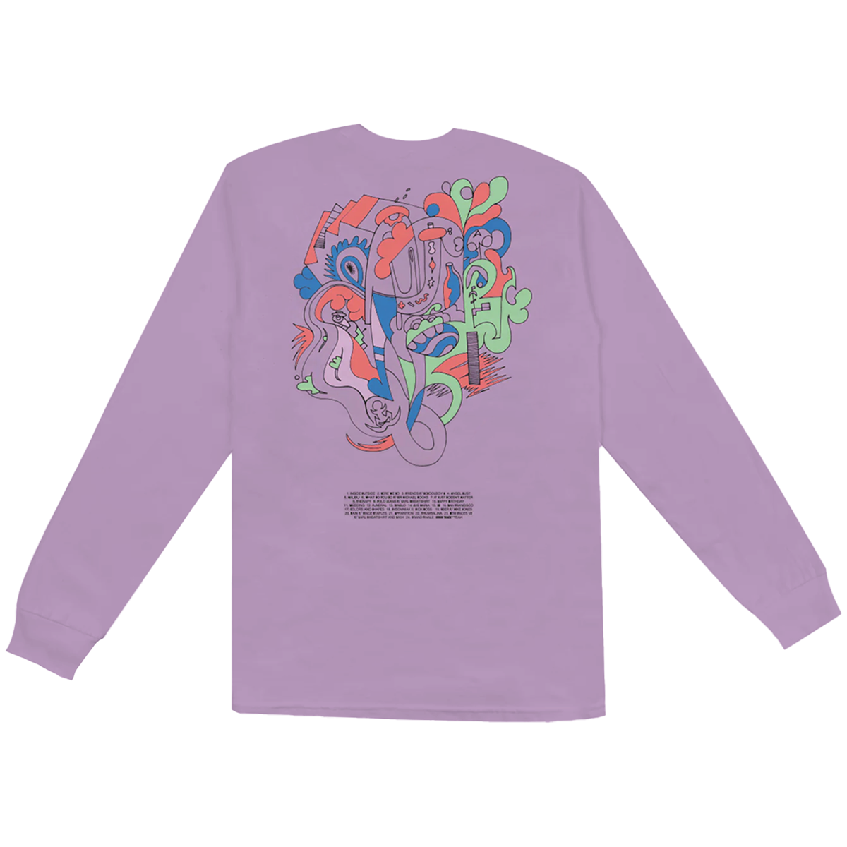 FACES SMILE PURPLE LONGSLEEVE