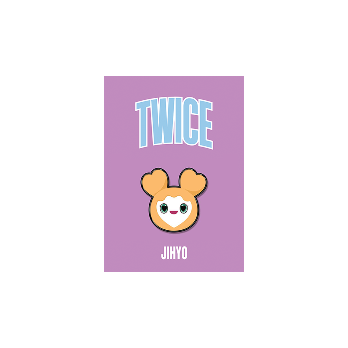 Online Exclusive] JIHYO LOVELY ENAMEL PIN – Merch Traffic Superstore