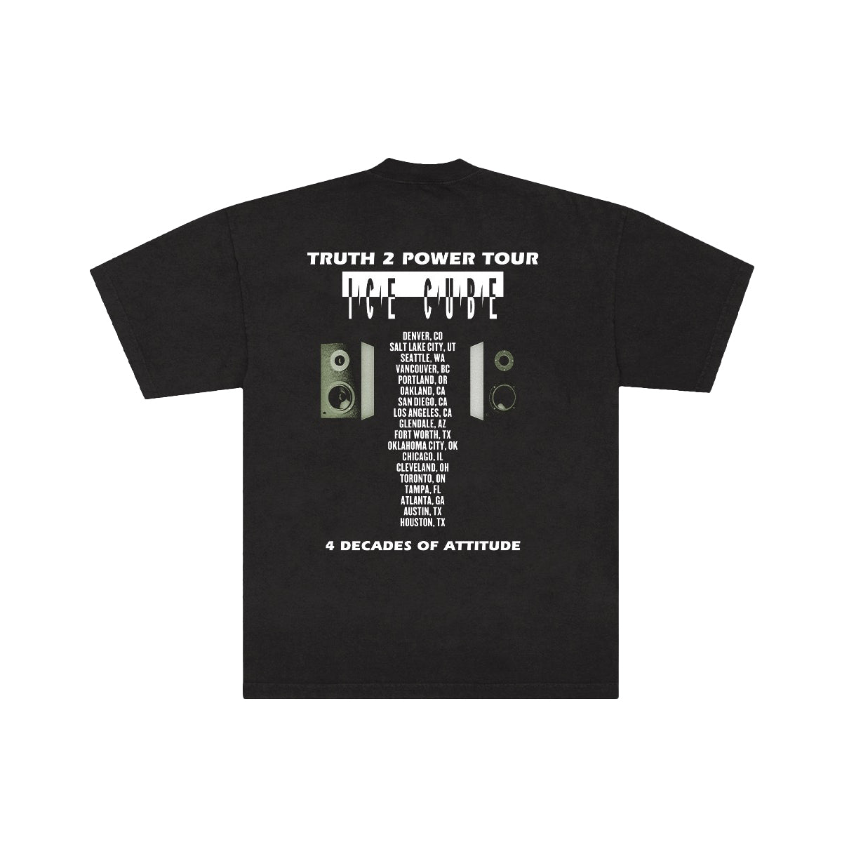 Truth to Power Boombox Tour T-Shirt