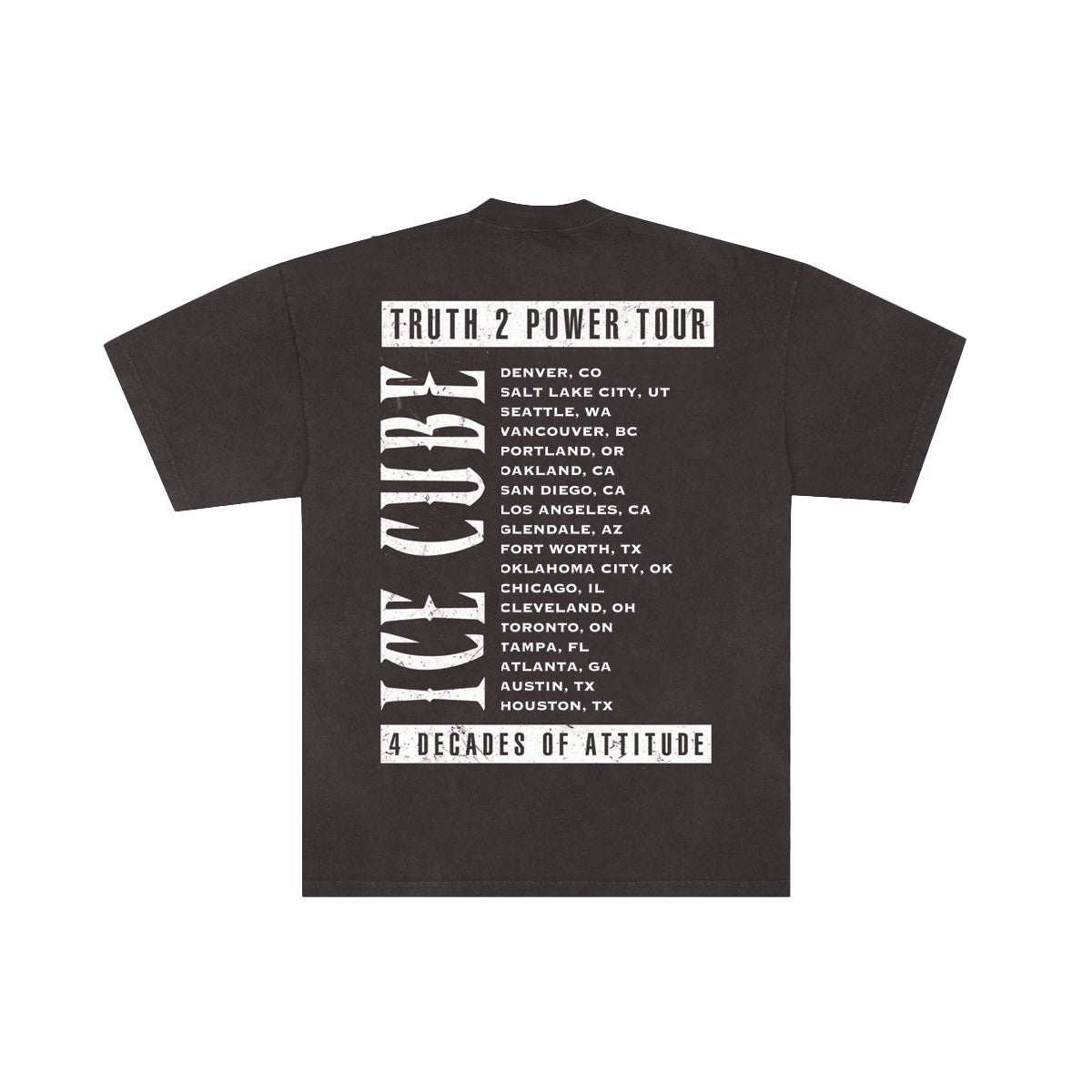 Truth 2 Power Faces Tour T-Shirt