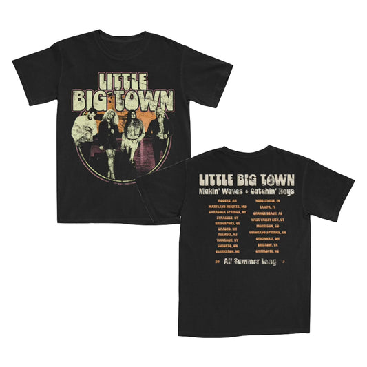 LITTLE BIG TOWN MAKIN' WAVES & CATCHIN' RAYS TOUR T-SHIRT