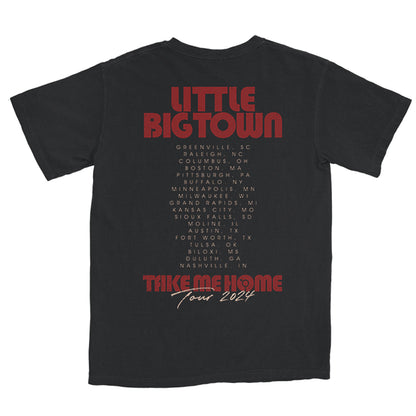 LITTLE BIG TOWN TAKE ME HOME TOUR T-SHIRT