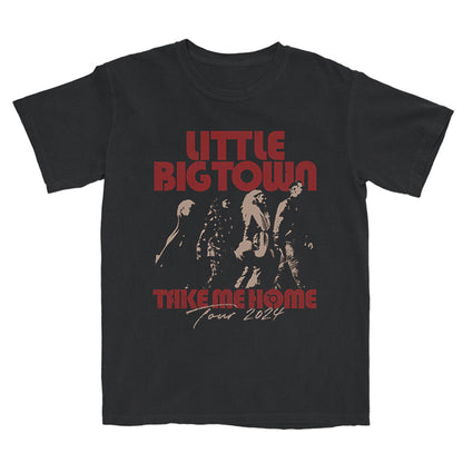 LITTLE BIG TOWN TAKE ME HOME TOUR T-SHIRT