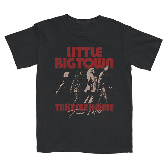 LITTLE BIG TOWN TAKE ME HOME TOUR T-SHIRT
