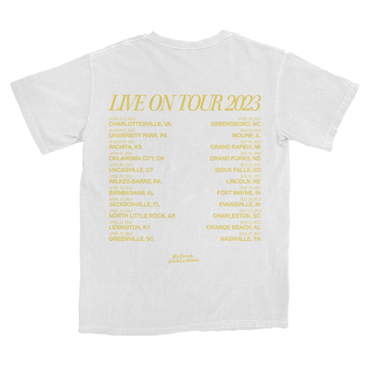 2023 YELLOW RING PORTRAIT DATEBACK T-SHIRT