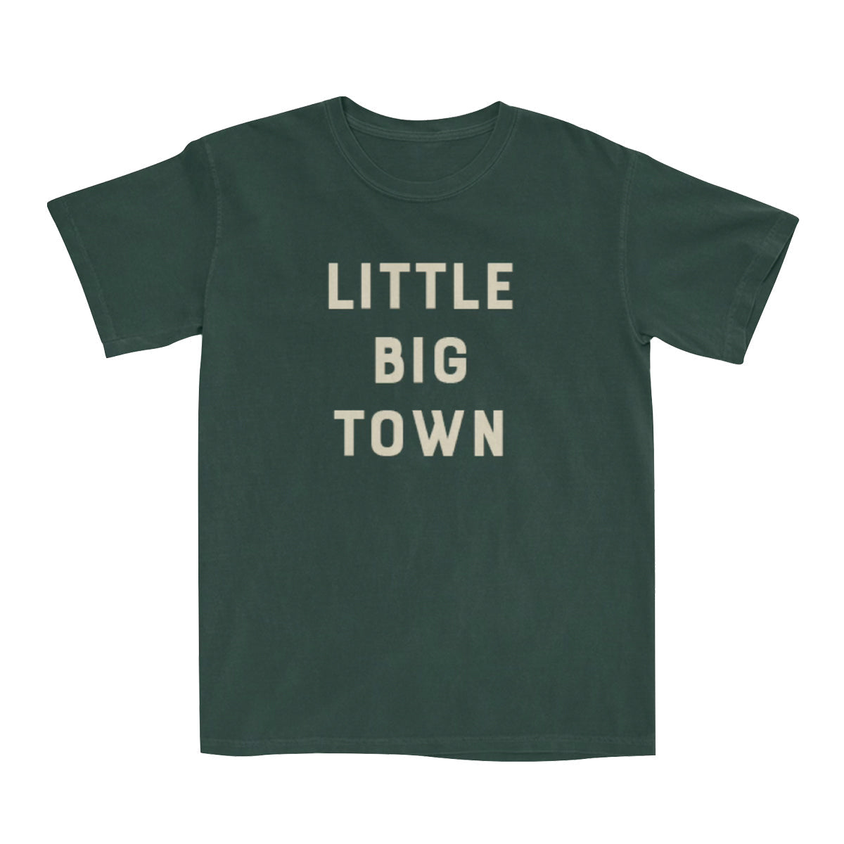 LITTLE BIG TOWN FOREST GREEN T-SHIRT