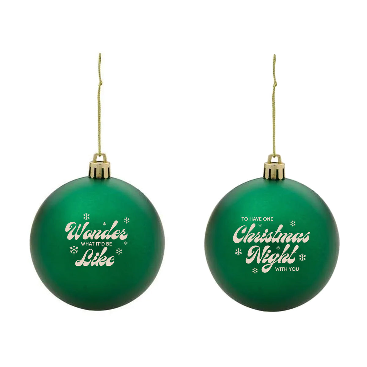 CHRISTMAS NIGHT WITH YOU ORNAMENT