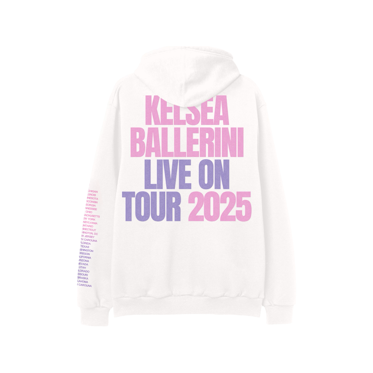 KELSEA BALLERINI: LIVE ON TOUR 2025 HOODIE