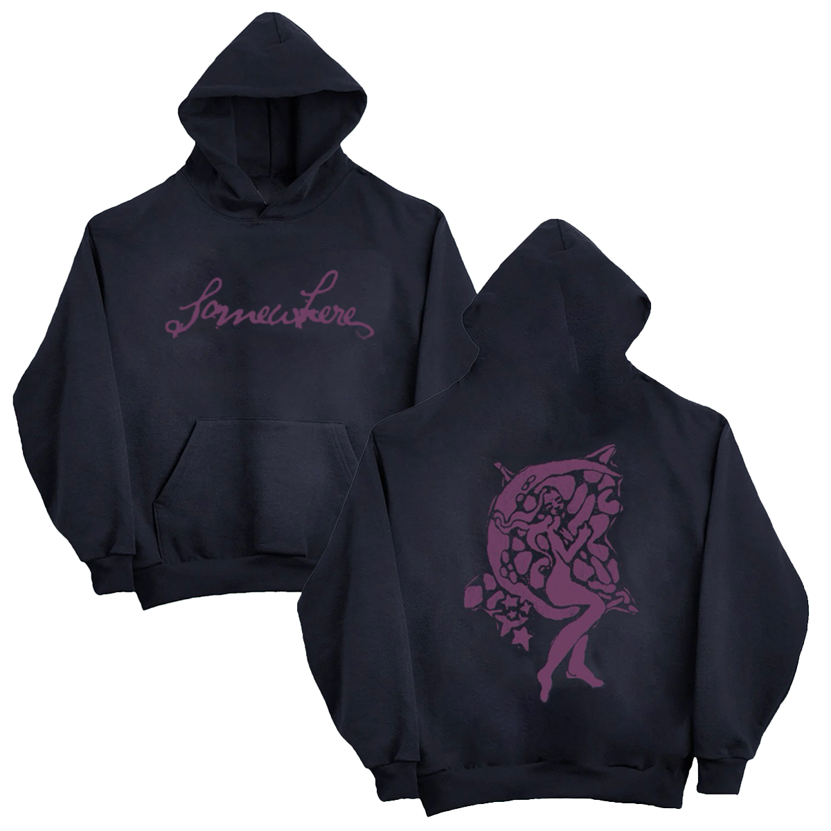 somewhere hoodie
