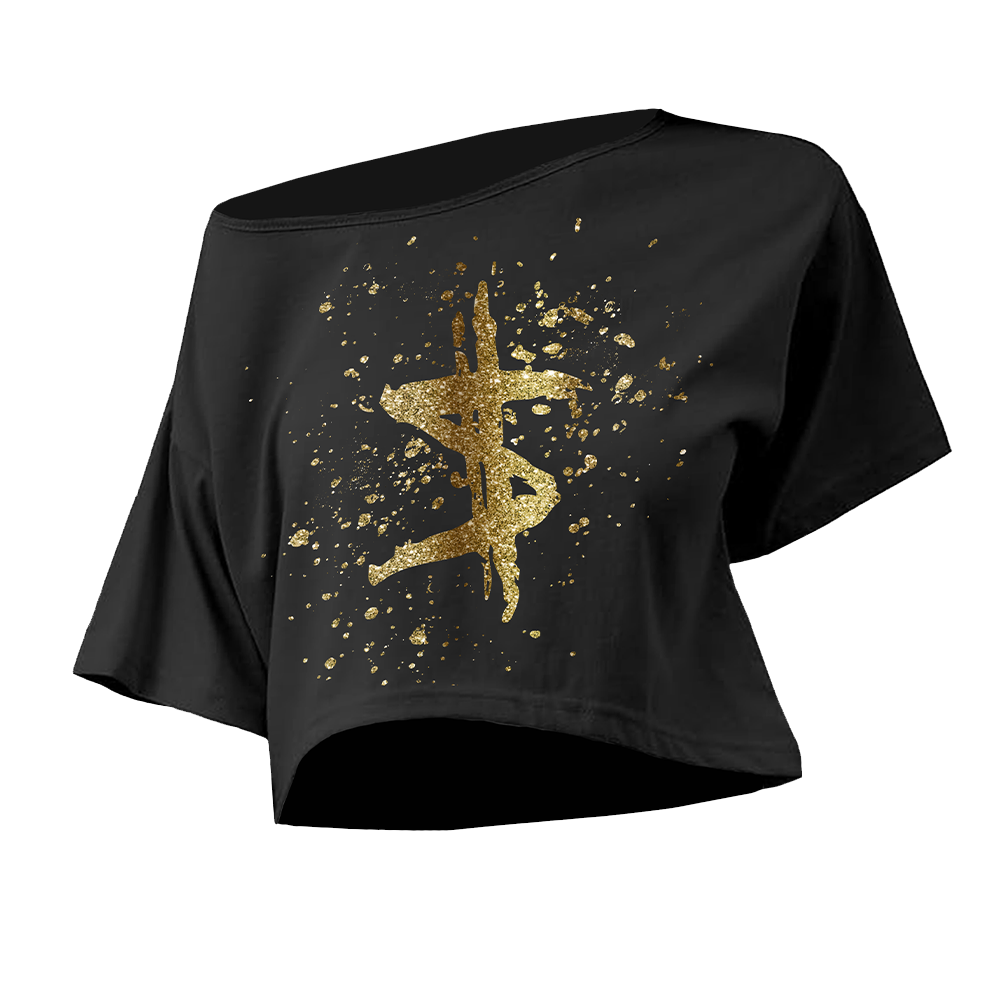 Kesha Freedom 2025 Off The Shoulder Crop Tee