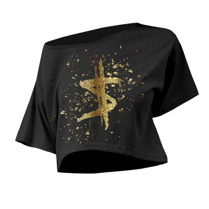 Kesha Freedom 2025 Off The Shoulder Crop Tee