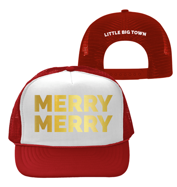 LBT MERRY MERRY TRUCKER HAT