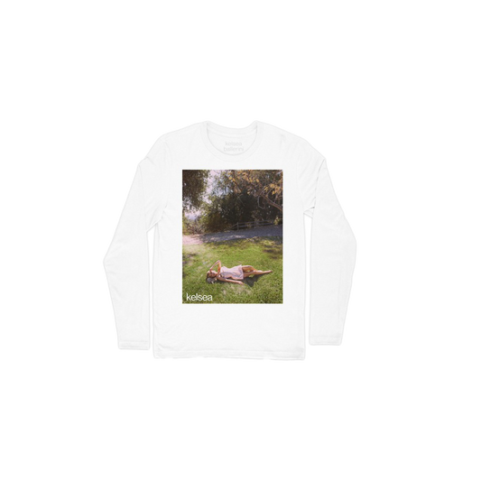 KELSEA ALBUM COVER WHITE LONG SLEEVE T-SHIRT