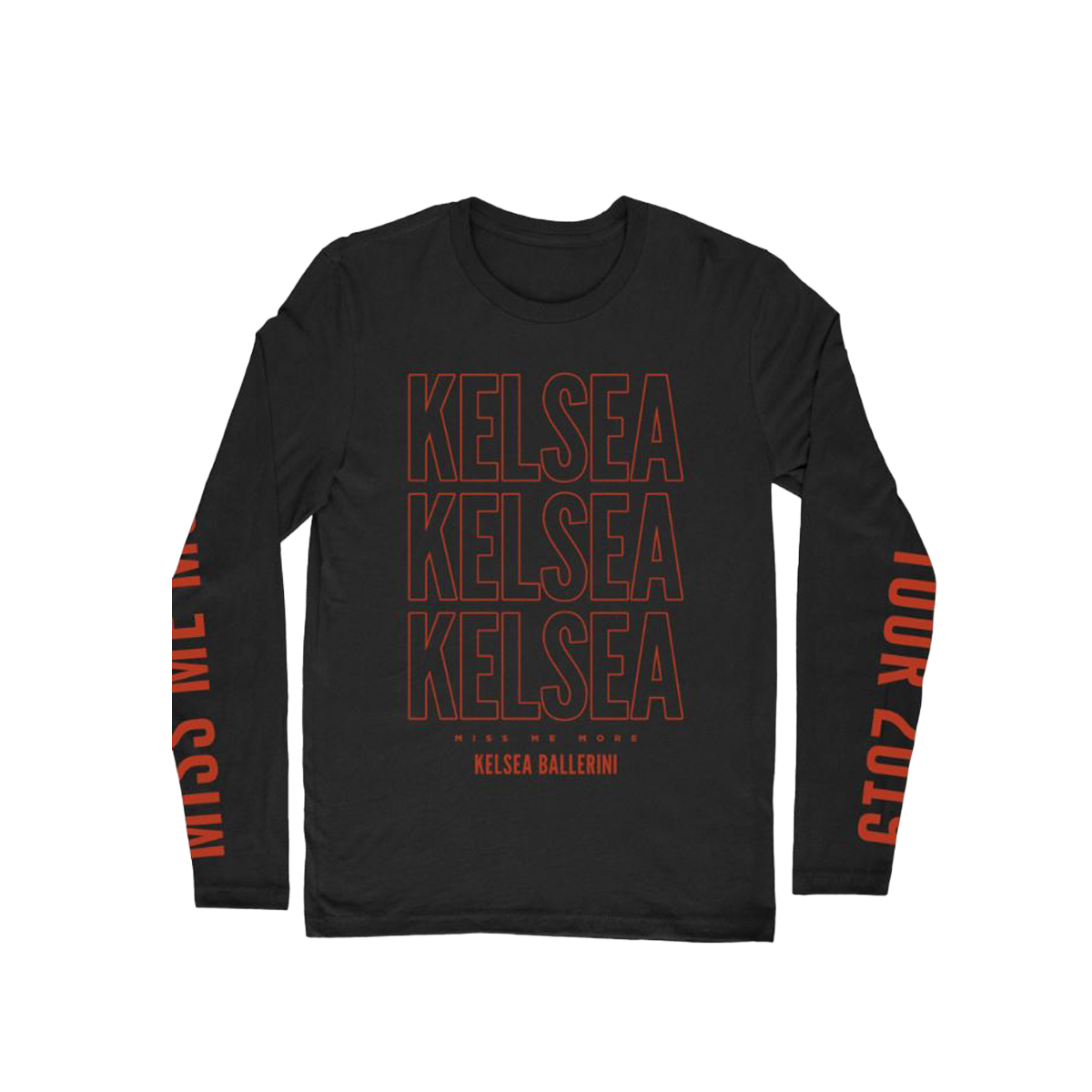 MISS ME MORE 2019 TOUR LONG SLEEVE T-SHIRT