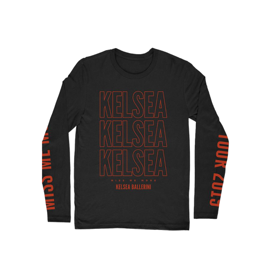 MISS ME MORE 2019 TOUR LONG SLEEVE T-SHIRT