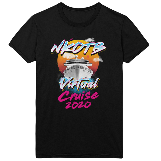 NKOTB Virtual Cruise 2020 Tee-New Kids on the Block