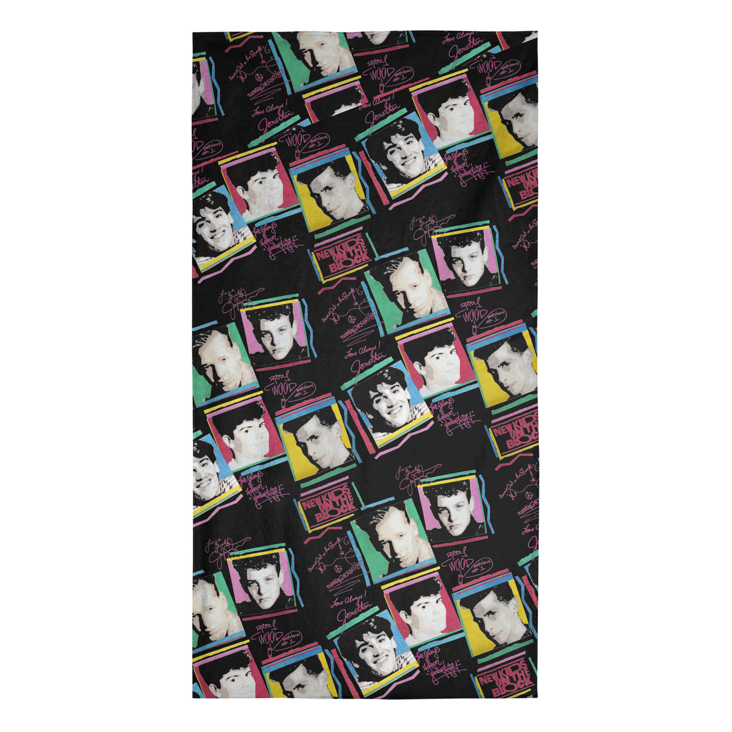 #BHBC Oversized Black Towel