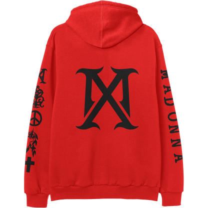 Disturbe The Peace Red Pullover Hoodie