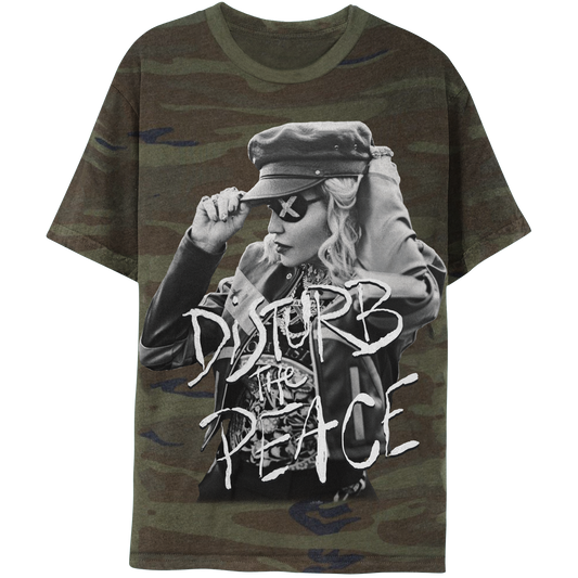 Disturb the Peace Madame X Camo Tee