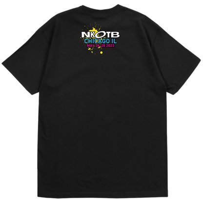 BLOCKCON Splatter Black Tee