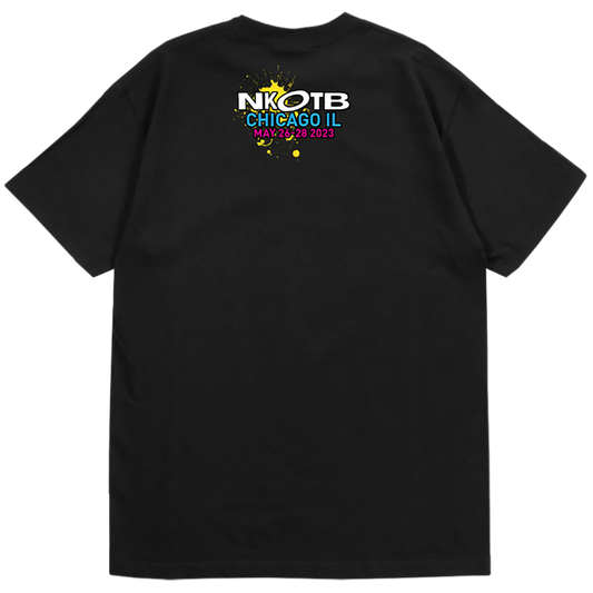 BLOCKCON Splatter Black Tee