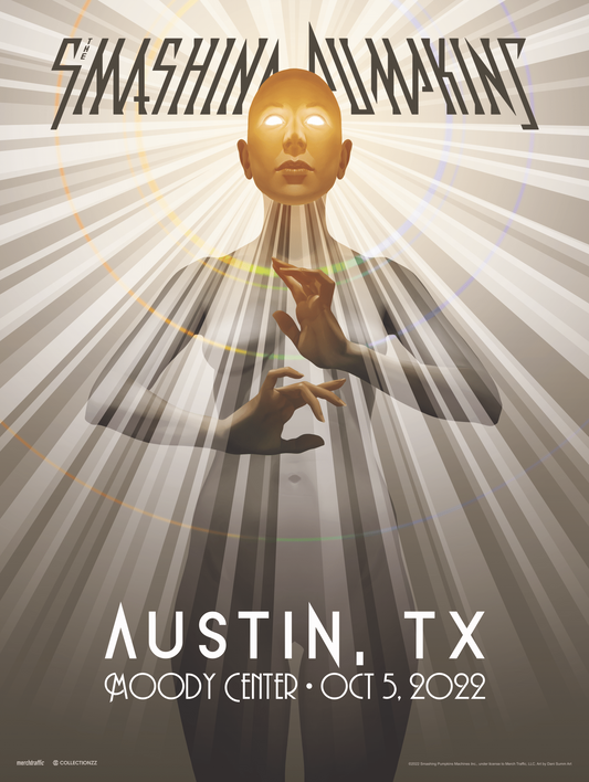 The Smashing Pumpkins Austin October 5, 2022 Print
