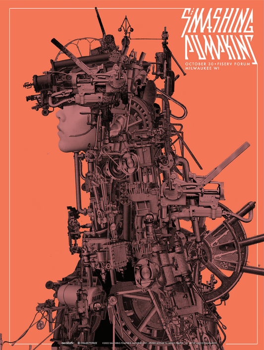 The Smashing Pumpkins Milwaukee October 30, 2022 Print