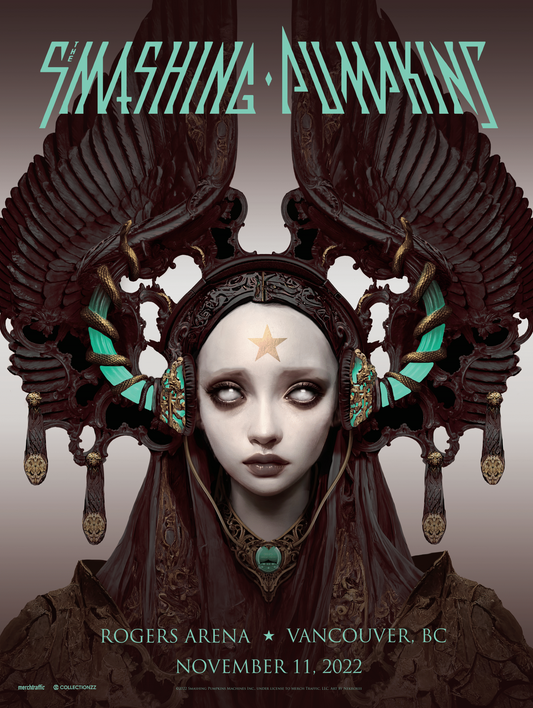 The Smashing Pumpkins Vancouver November 11, 2022 Print