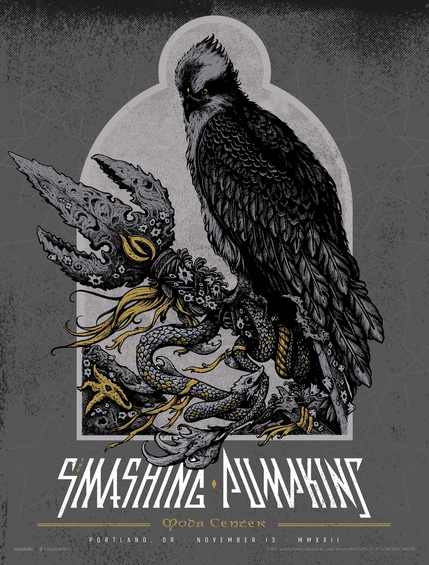 The Smashing Pumpkins Portland November 13, 2022 Print