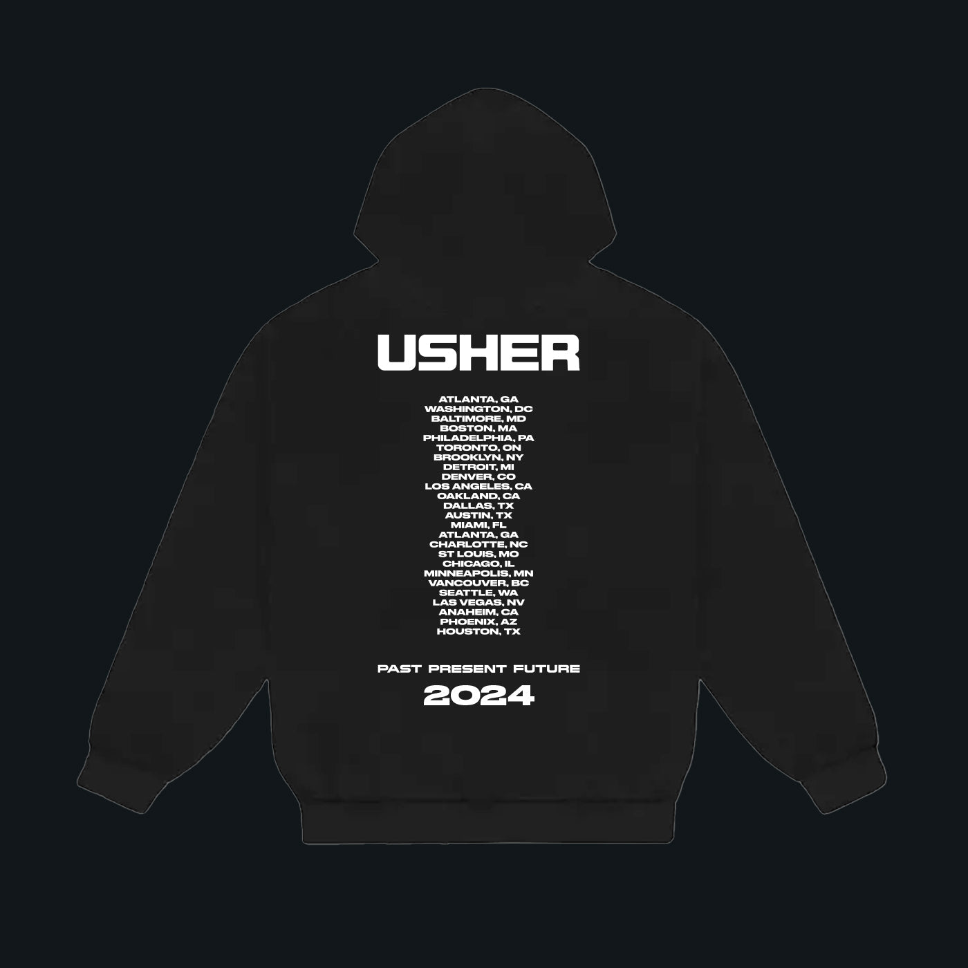 PAST PRESENT FUTURE TOUR HOODIE
