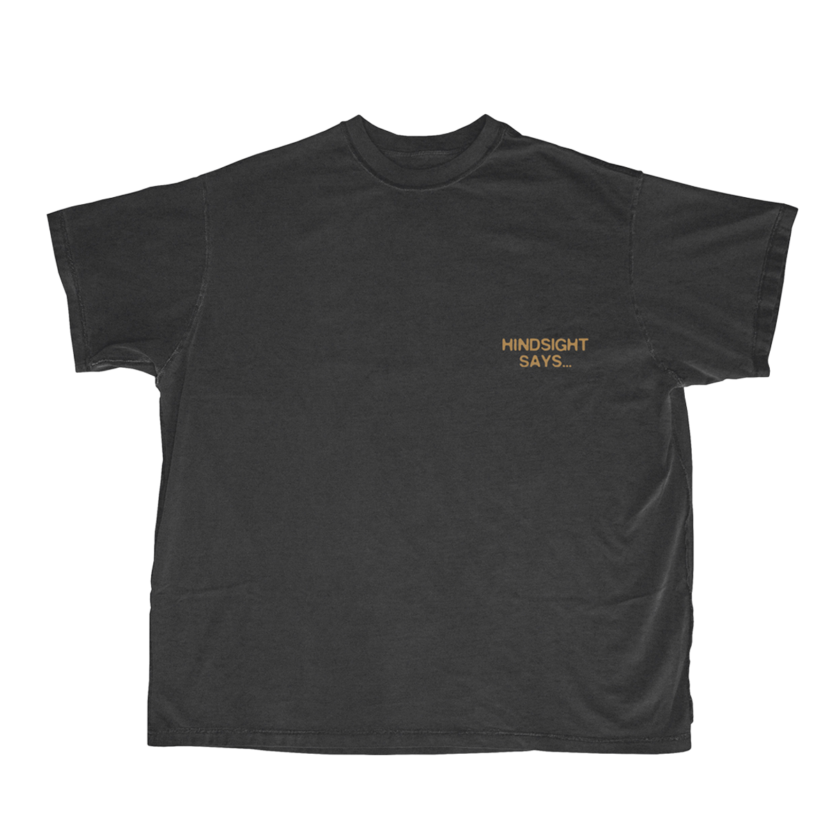 HINDSIGHT SAYS… I WAS RIGHT T-SHIRT