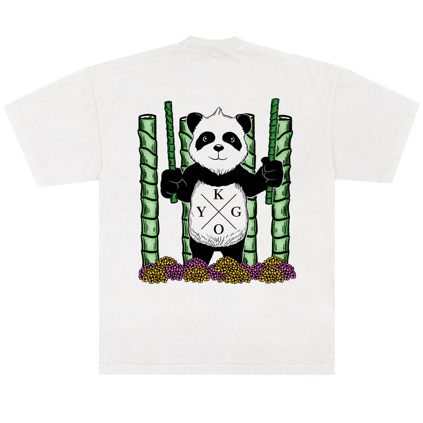 Kygo Panda Tee - White