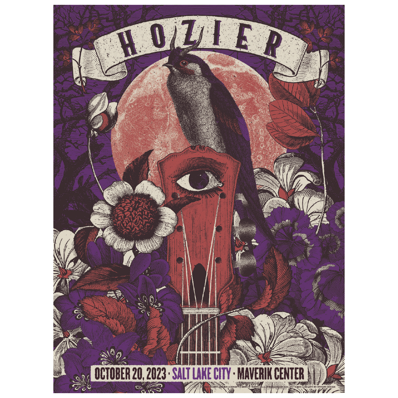 Salt Lake City October 20 Show Poster