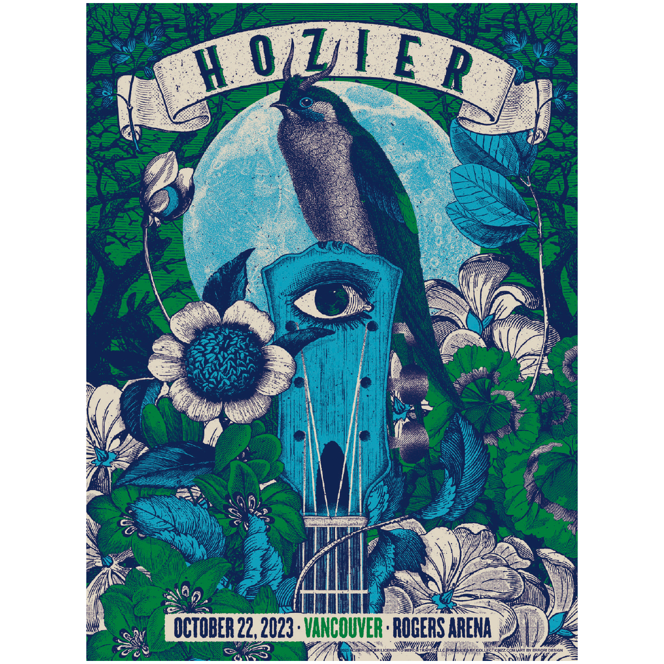 Vancouver October 22 Show Poster