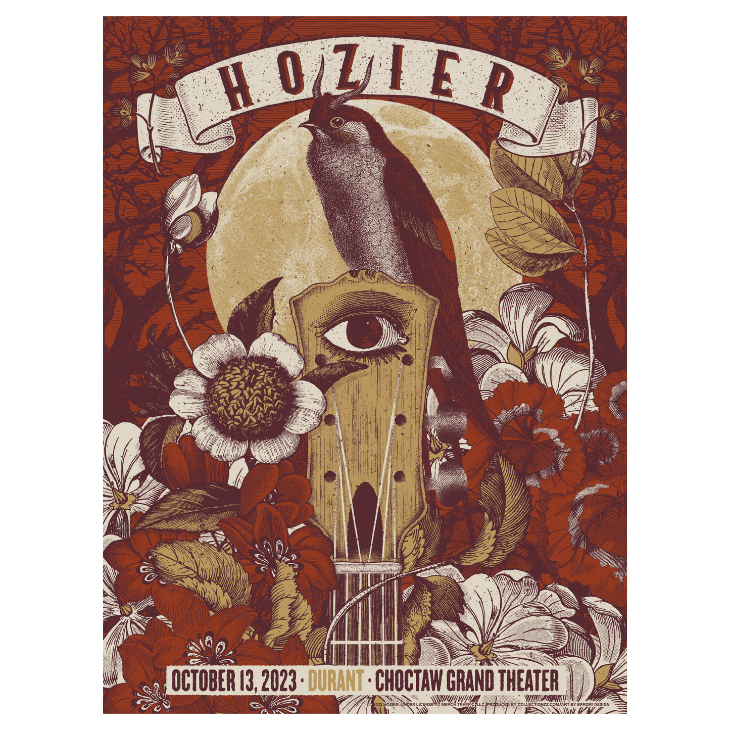 Durant October 13 Show Poster