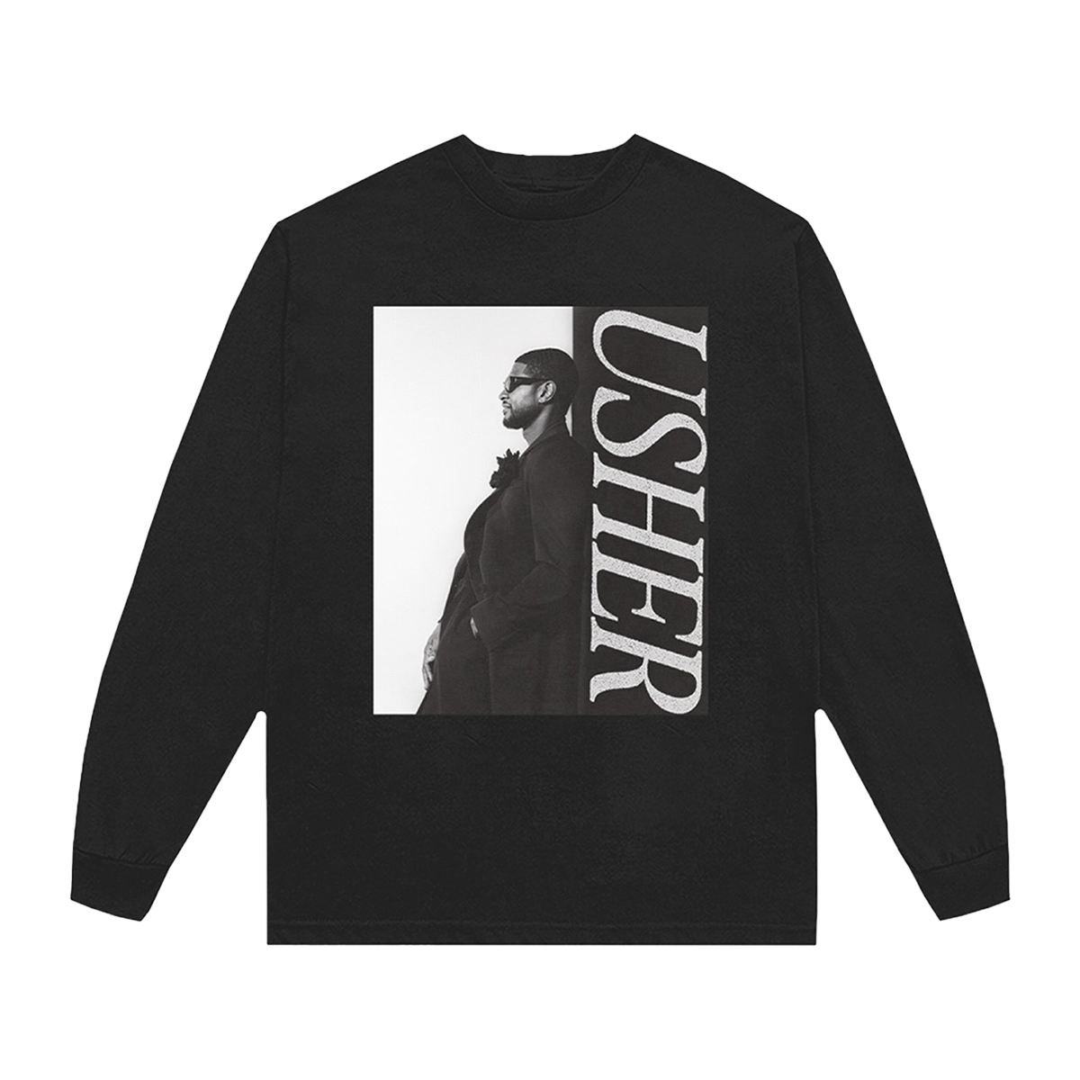 USHER PAST PRESENT FUTURE LONG SLEEVE T-SHIRT