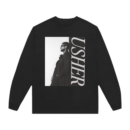 USHER PAST PRESENT FUTURE LONG SLEEVE T-SHIRT