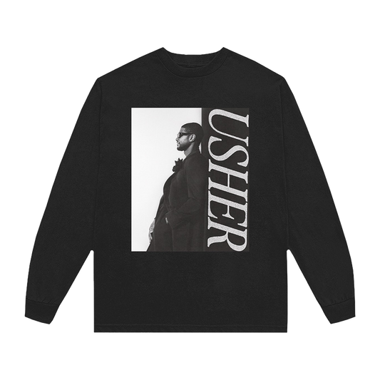 USHER PAST PRESENT FUTURE LONG SLEEVE T-SHIRT