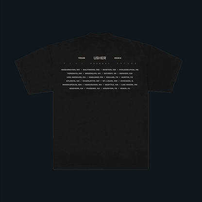 USHER PHOTO CUT OUT TOUR T-SHIRT