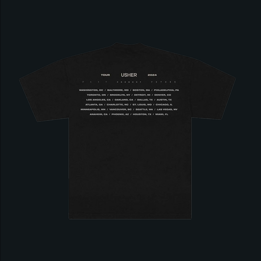 USHER PHOTO CUT OUT TOUR T-SHIRT