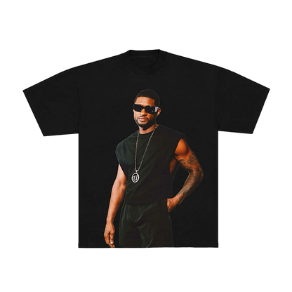 USHER PHOTO CUT OUT TOUR T-SHIRT