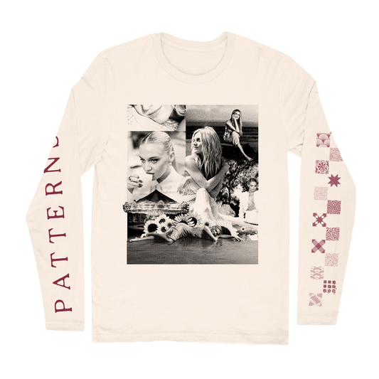 PATTERNS LONG SLEEVE GRAPHIC T-SHIRT