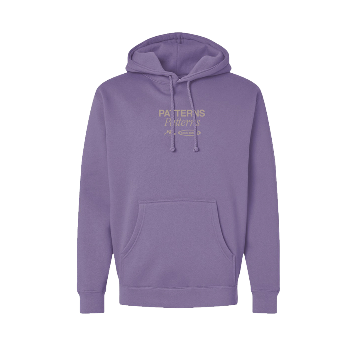 PATTERNS PLUM HOODIE